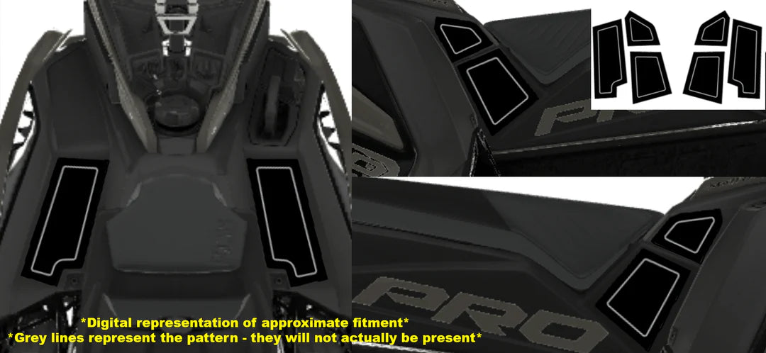 Sledaddicz Premium Knee Pad Kit