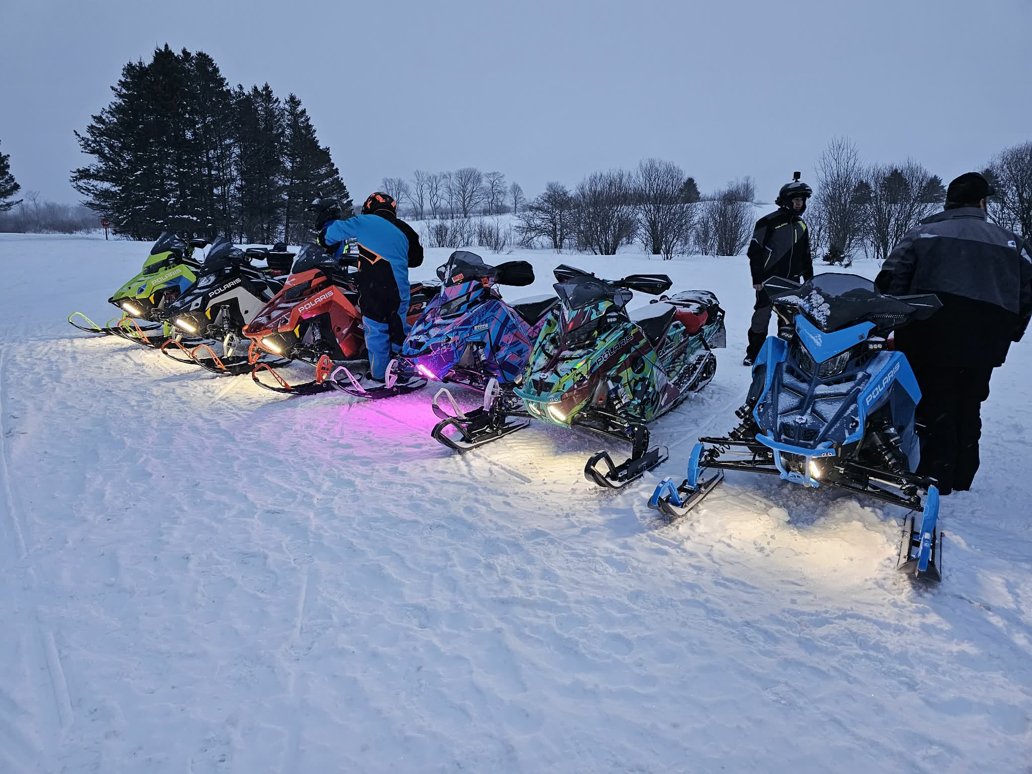 Pink WhiteOut Safety Light for Polaris/Universal