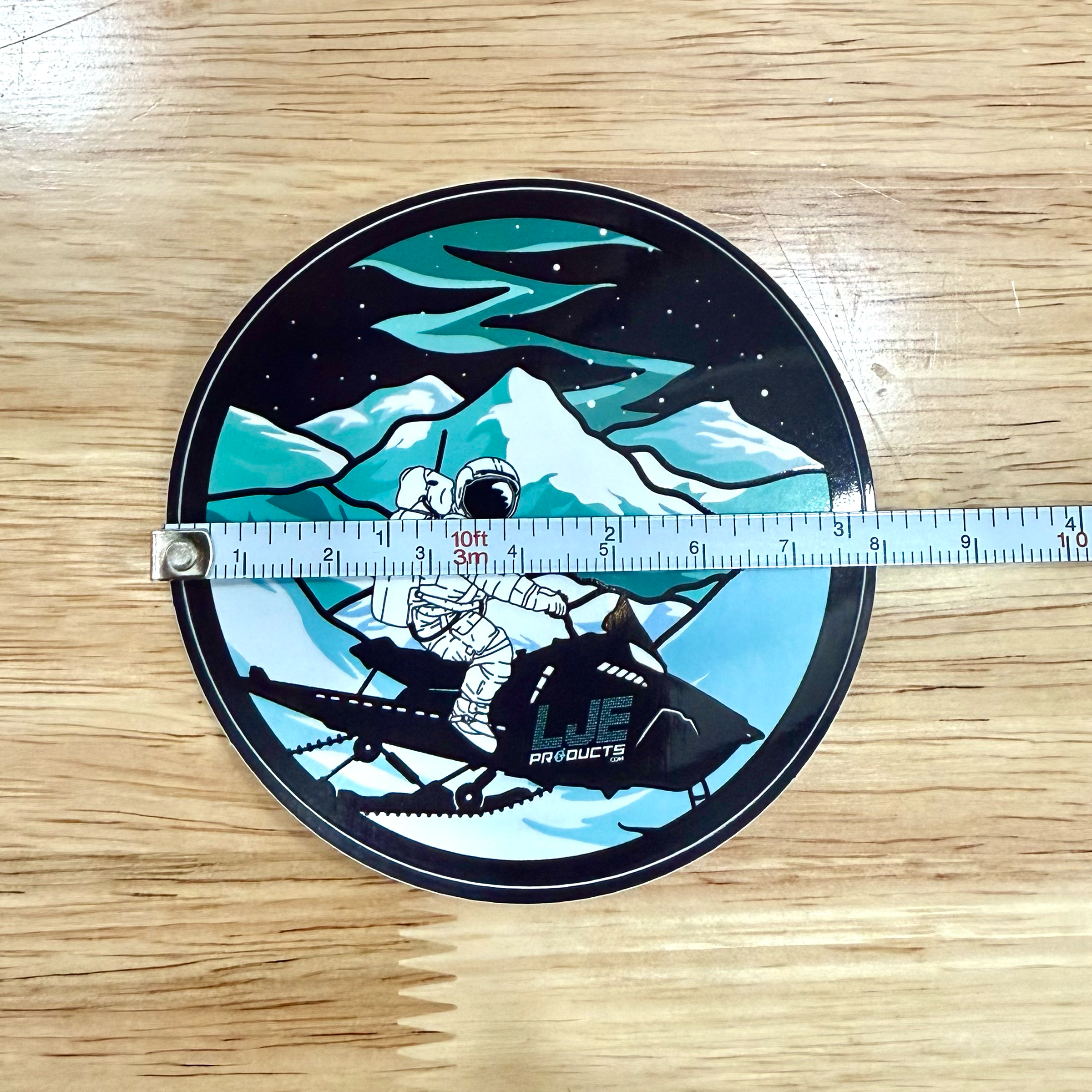 Teal Astronaut Sticker