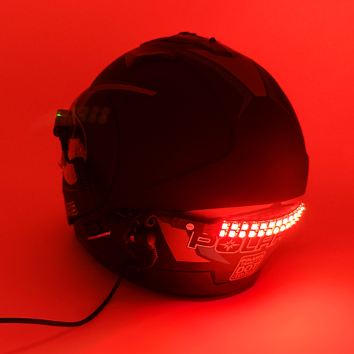 Blizzard Buster - Color Selectable Helmet Safety Light
